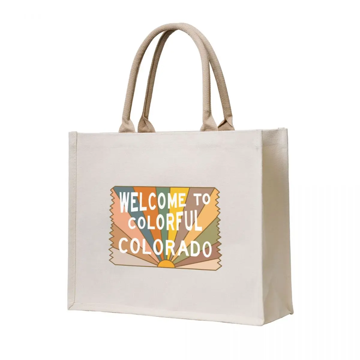 

Welcome to Colorful Colorado Tote Bag tote bag canvas handbag canvas bags