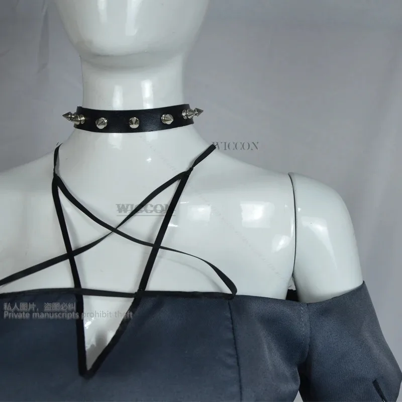 Loona disfraz ropa uniforme Hazbin Cosplay peludo juego de rol Hotel Felhunter lobo cola tocado Cosv;6'h,8;r.