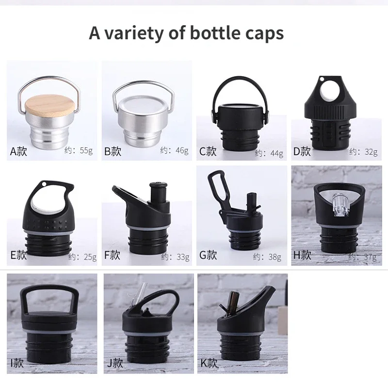 Stainless Steel Sports Kettle Large Capacity All Steel Single-layer Outdoor Hiking Bottle Water Thermos Bottle Keep Hot and Cold