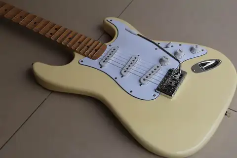 New Arrival 2026 new Scalloped Fingerboard,21F, Dimarzio Pickups, Malmsteen Guitar, Big Head Guitar, In Cream