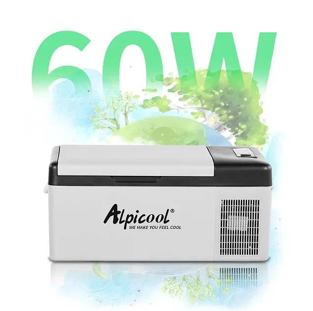 Alpicool 15L/20L/25L K25 Car Refrigerator Fridge Small Freezer 12V Compressor Portable Cooler 220V For Home Use Vehicle Truck