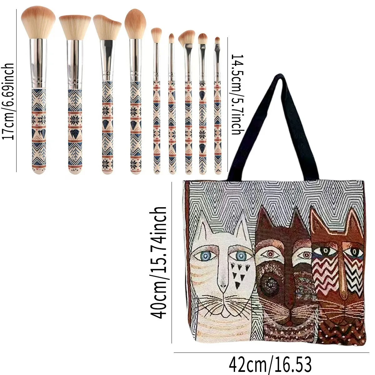 Travel Essential 30PC Makeup Tools - Brushes, Sponges , Storage Bag