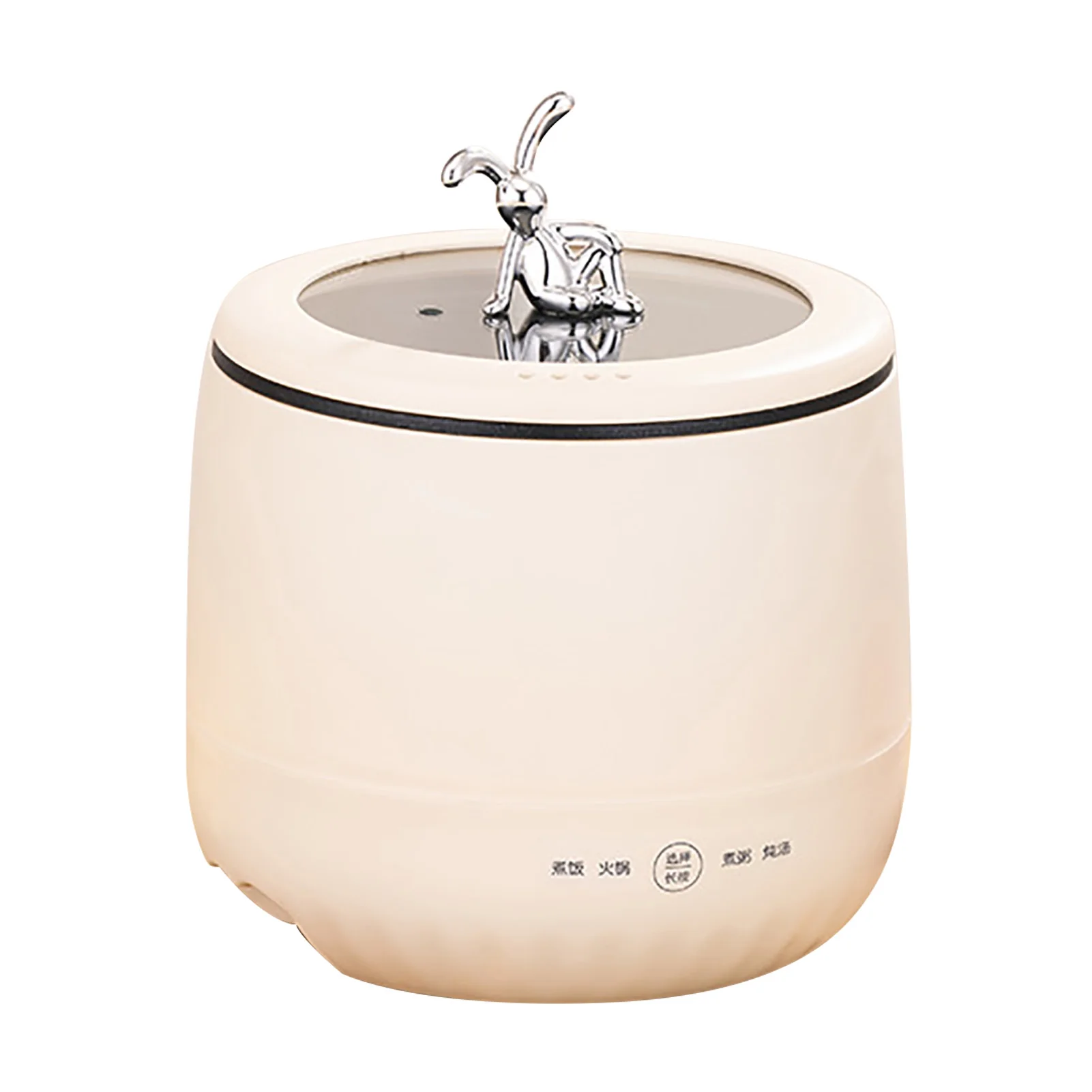 Smart Electric Mini Rice Cooker 18L Non Stick Coating for Cooking Rice Soup Porridge Stew Healthy Meal Prep