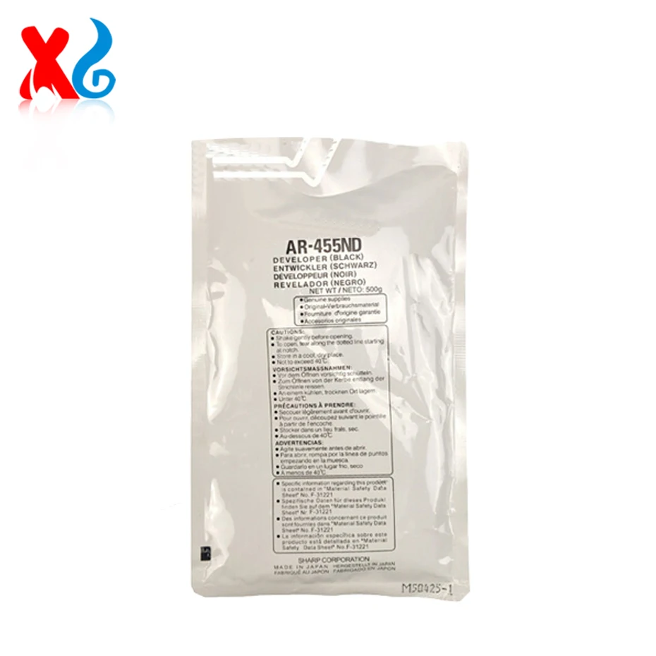 

500g Black Developer Powder For Sharp AR455N 420u 451 351 310u 350 355 450 Compatible Carrier