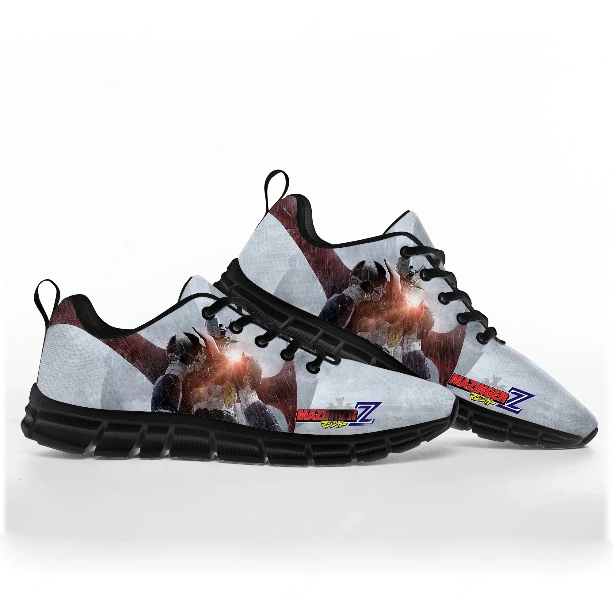 

Cartoon Manga Mazinger Z Anime Comics Sports Shoes Mens Womens Comfortable Breathable Sneakers Custom High Quality Couple Shoe