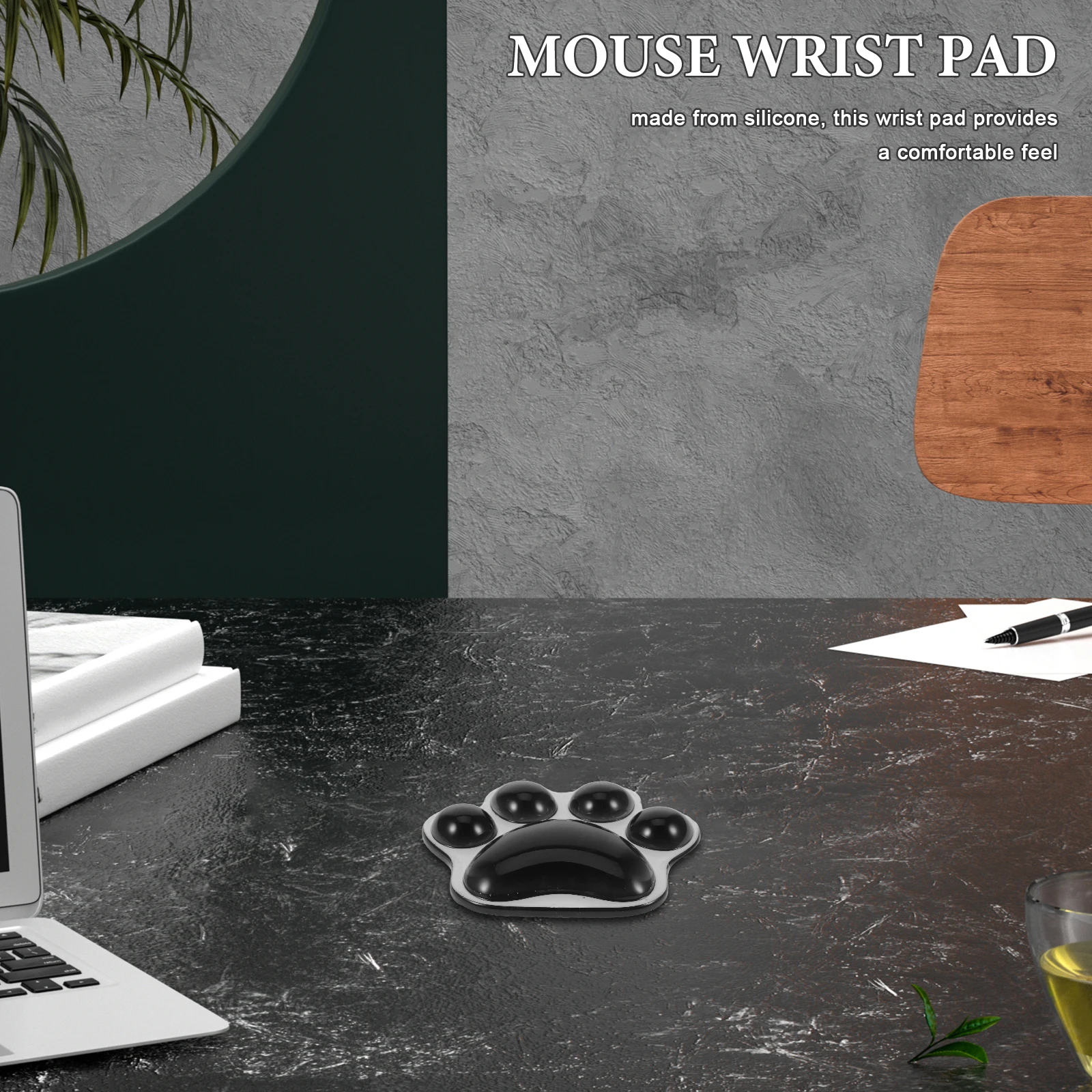 

Cat Claw Wrist Pad Keyboard Rests Paw Gaming Mouse Desktop Elastic Cushion Silica Gel Support