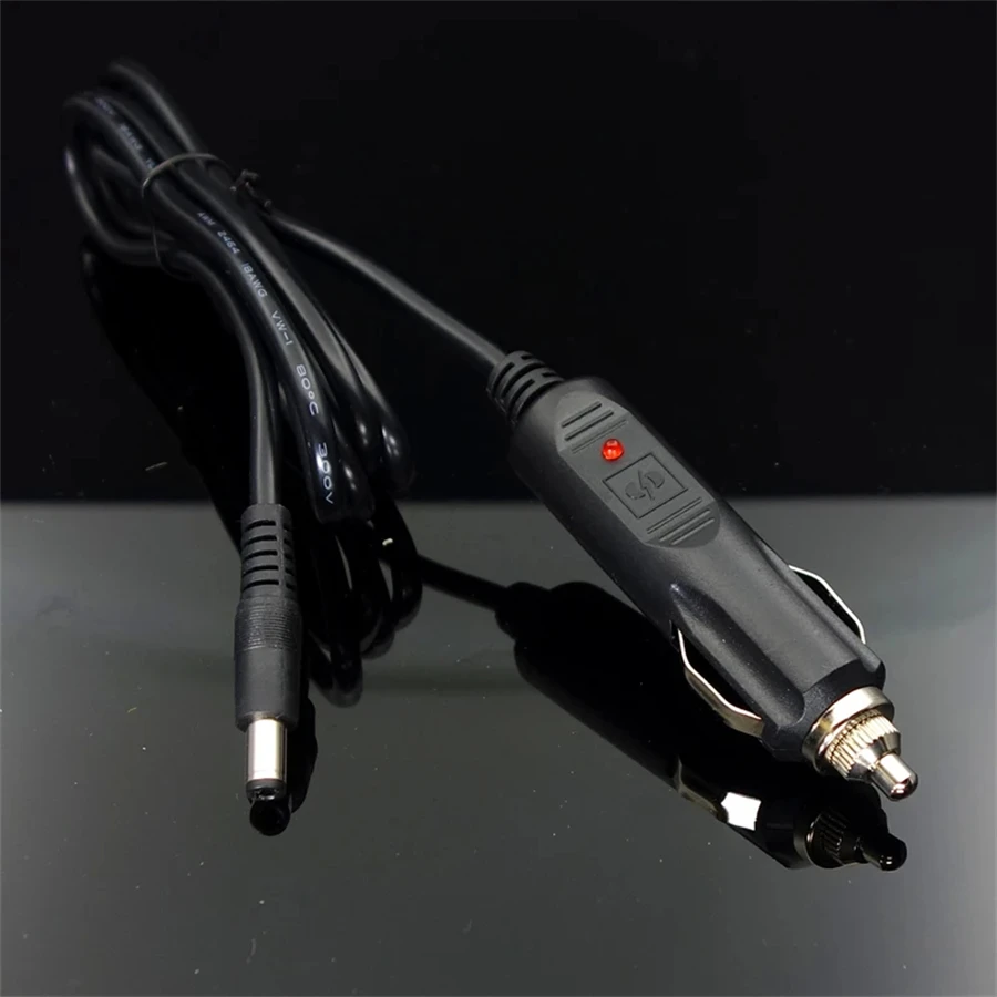 Car Power Amplifier Power Cord / Car Cigarette Lighter 12V Power Supply to DC5.5*2.5 / Large Diameter Pure Copper Wire