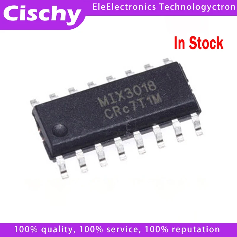 2 uds MIX3001 MIX3018 MX1508 MX1616 MX622A SOP-16 en stock