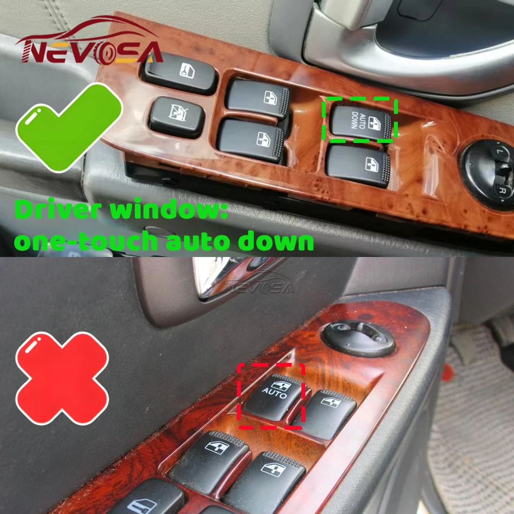 Electric Power Window Switch Control for Hyundai Terracan 2001 2002 2003 2004 2005 2006 Master Glass Lift Button 93501-H1120