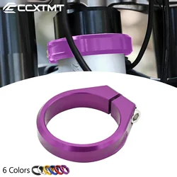 CNC Steering Column Aluminium Pipe Clamp Reinforced Riser Clamps For Refit Parts Light Bee X SurRon Electric Motorcycle Bike