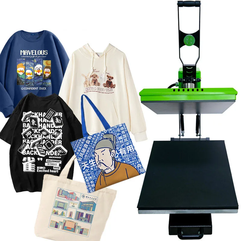 Commercial 40*60cm Thermal Transfer Sublimation Flatbed Offset Printing Machine