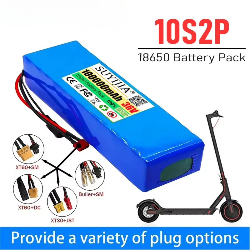 

10S2P 36 В 100000 мАч 36 В литиевая батарея для электрического скутера 500 Вт аккумулятор для электрического скутера 36 В 10s2p аккумулятор