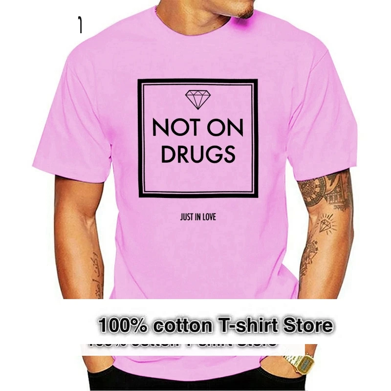 Not On Drugs Tove Lo T Shirt Diamond Indie Supply High Hipster Festival Tee Darmowa wysyłka Tee Shirt