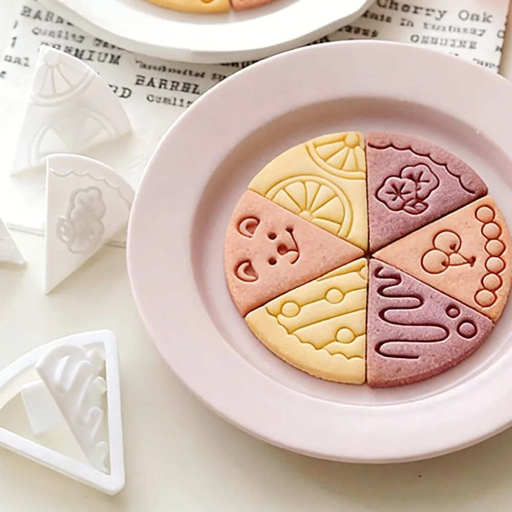 Pizza shape Cookie Cutters Biscuit Mold Stamp Kitchen Baking Pastry Bakeware Dessert Baking Supplies