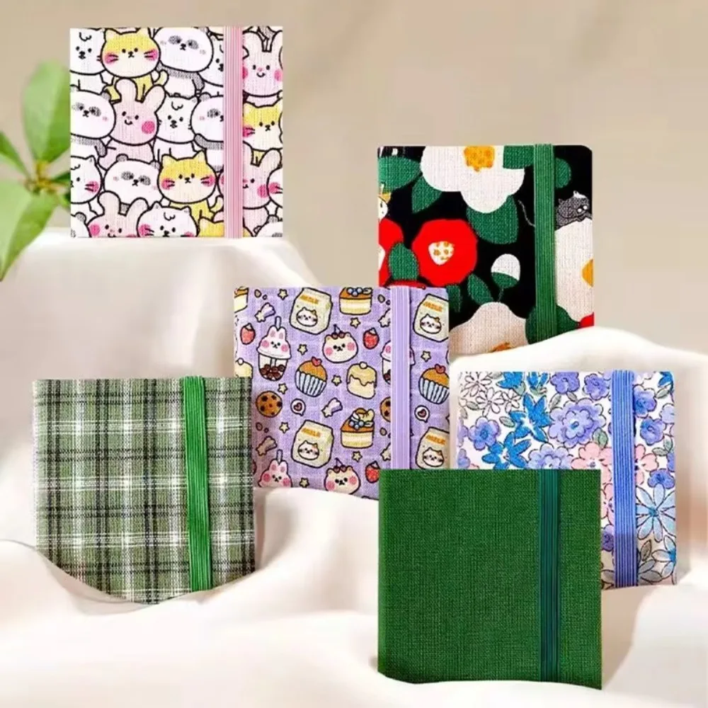 Kwiatowa mini tkanina Akwarela Książka papierowa Kolorowy szkicownik akwarelowy Kwadratowy 20 arkuszy Mini książka do malowania akwarelami