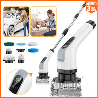 Electric Cleaning Brush Cordless Handheld Shower Scrubber Spin Cleaner Multifunctional Cleaner with 7PCS Heads Bathroom Kitchen