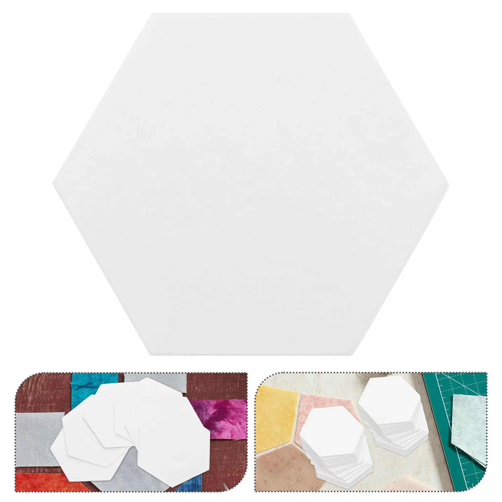 

500Pcs Hexagon Quilting Templates DIY Paper Piecing Shapes Patchwork Sewing Tools Creative Quilting Supplies Patchwork Templates