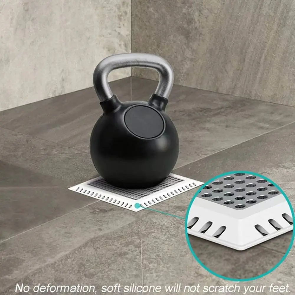 Stainless Steel Shower Drain Cover Hair Catcher Drain Filter Bathroom Protector Sink Strainer Drain Filter Bathtub Hair Catcher