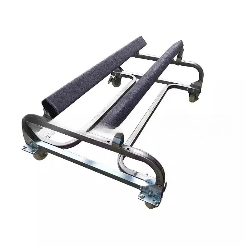 Heavy-Duty Foldable Steel Boat Stand for Small Boat, Assault Boat, Hovercraft and Yacht Carrier Storage Rack