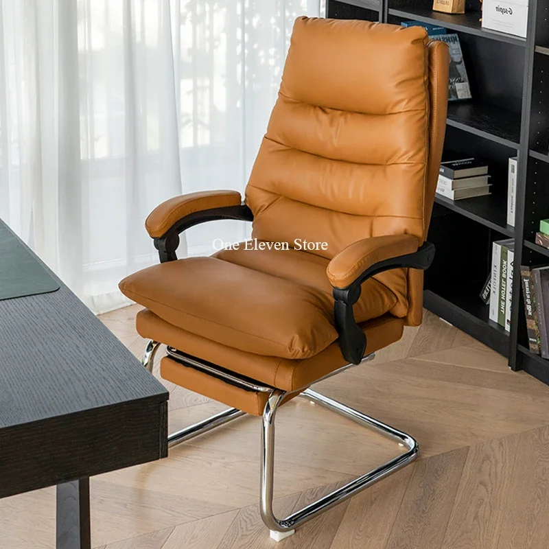 Comfortable Office Chair Office Footrest Single Person Leather Relaxation Armchair Kitchen Dresser Chairs Sillas De Oficina Desk