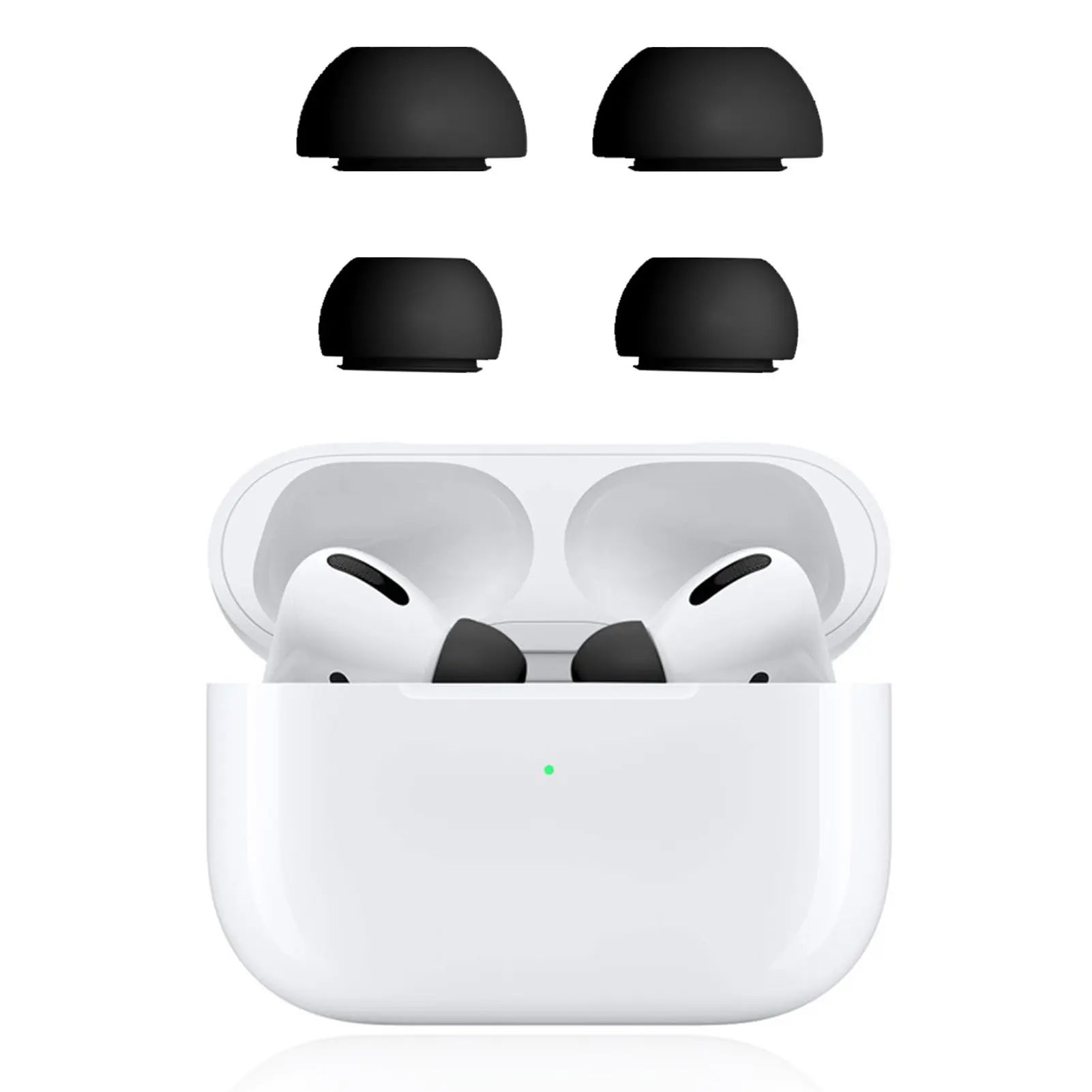 3 Pairs Earbud ForWireless Blue Tooth Earphones Silicone Replacement Ear Tips In-Ear Ear Caps For Airpods Pro