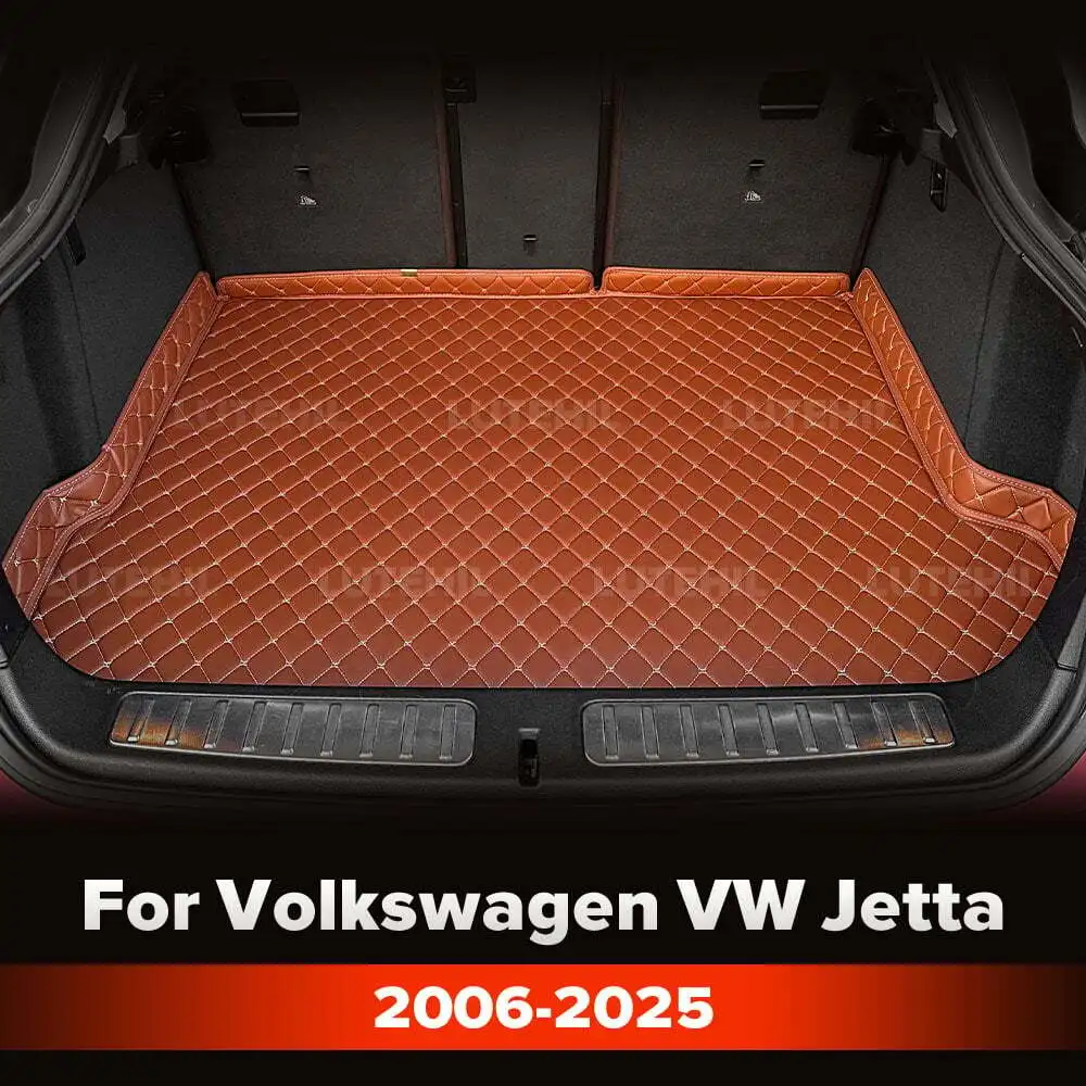 

Для Volkswagen VW Jetta 2006-2025 изготовленный на заказ коврик в багажник автомобиля, антигрязная накладка, защитный коврик, грузовой вкладыш, авто аксессуары для интерьера