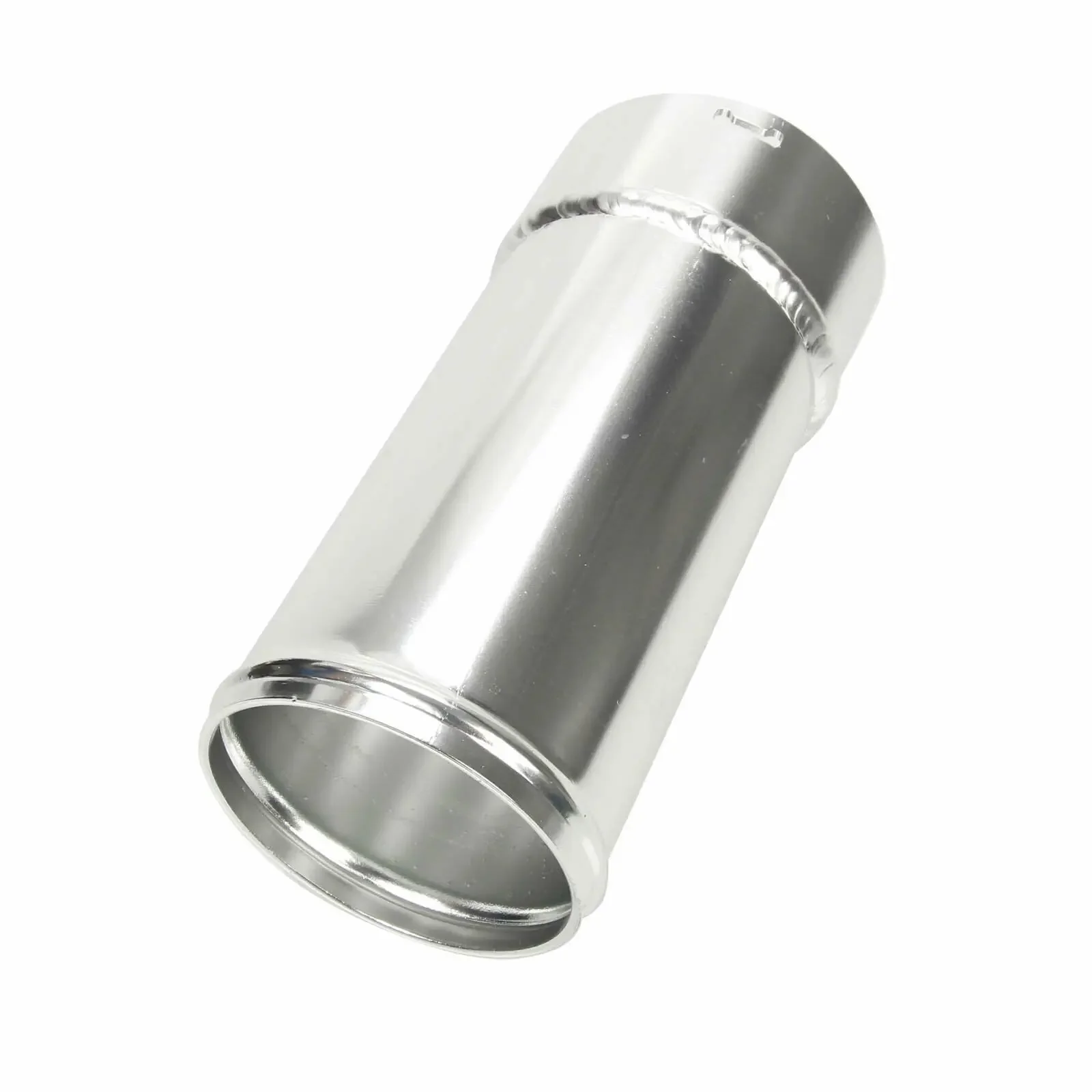 ترقية أنابيب المبرد الداخلي من الألومنيوم على الجانب الساخن + حذاء من السيليكون لـ 2011-2016 Ford 6.7L Powerstroke Diesel Sliver IP-1003