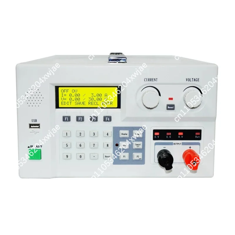 Intelligent CNC DC Regulated Power Supply, 0-30V 0-50A Programmable Adjustable Digital Source For Lab Circuit Repair Testing