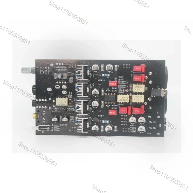 

AE2 Audiophile Class A Balanced Headphone Amplifier Fully Discrete Components Differential Balanced Input Output High Power