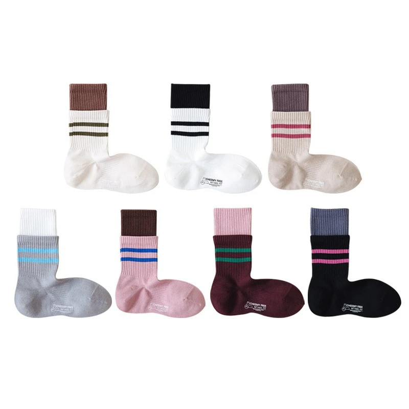 

7 pairs of women's autumn winter casual sports socks with antibacterial sweat absorbing odor proof comfortable casual socks