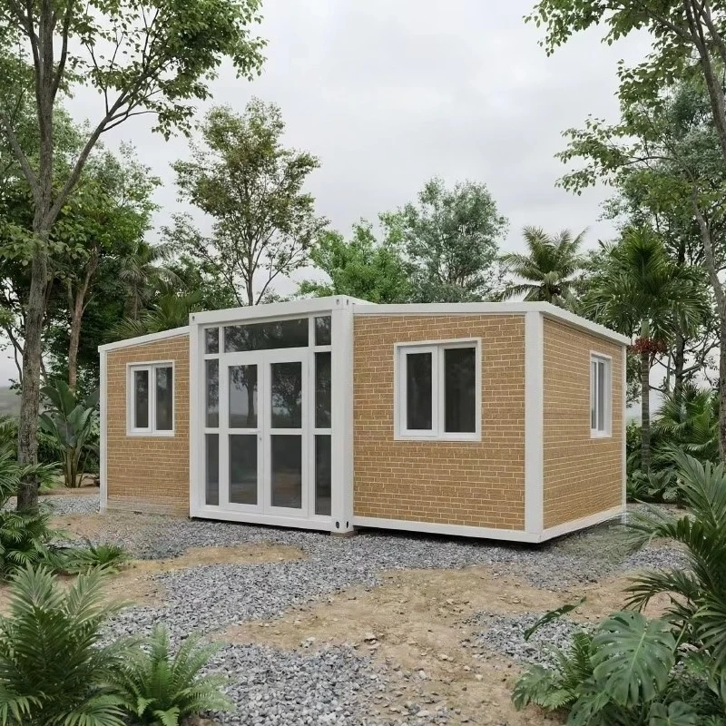 Strong Manufacturer Quality Guaranteed Casas Container Brasil 20ft Full Setup Container House Modular Homes with Toilet Shower