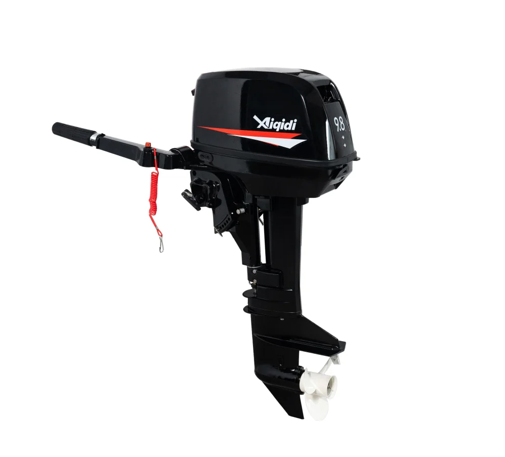 

Factory Outlet AIQIDI T9.8 9.8HP Outboard Motor 2 Stroke Boat Engine For Sale Short Shaft