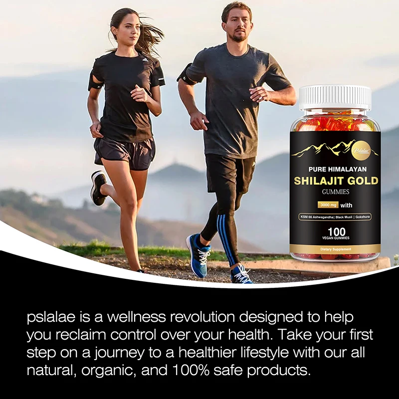 Shilajit Gold Gummies - Bones and Joints, Improving Energy, Endurance and Muscle Recovery