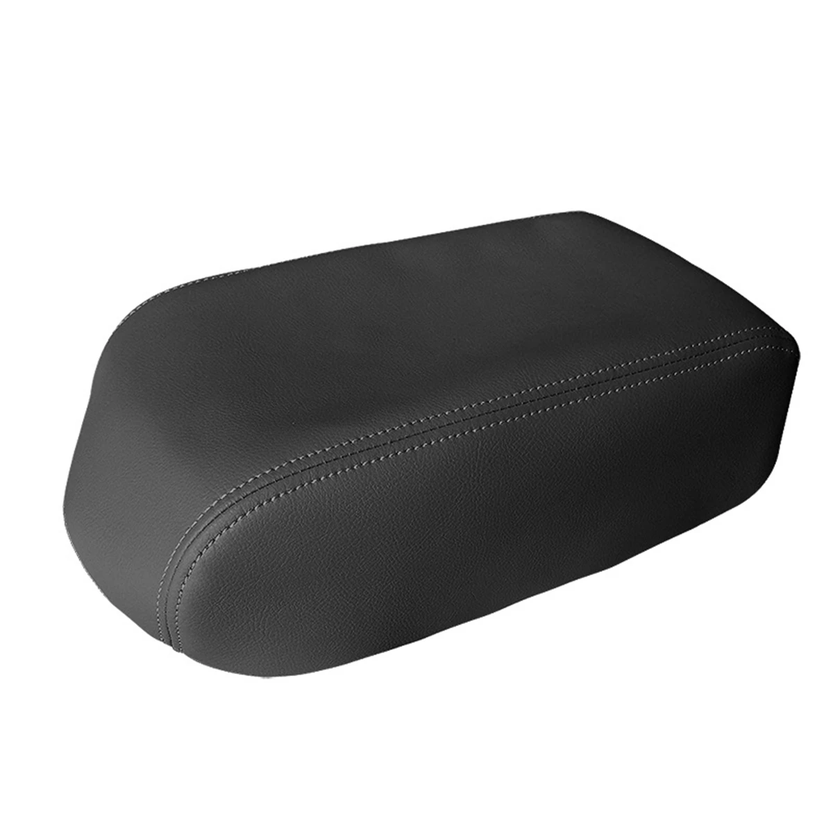 For 2000-2004 Microfiber Leather Car Interior Center Control Armrest Box Cover Sticker Trim Black