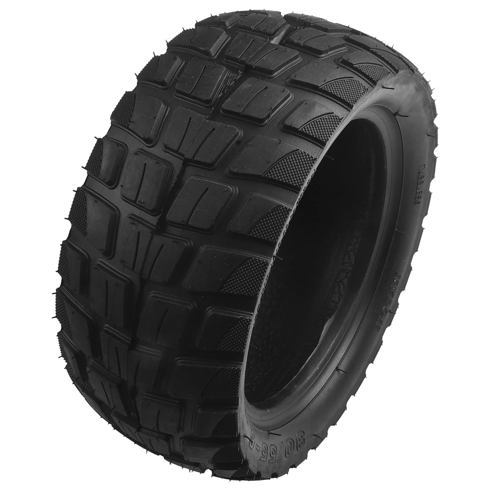 

Electric Scooter Tubeless Tyre 1Pcs 90/55-6 Black Off-Road Tire Thickened 10 Inch 2023 New For Electric Scooter
