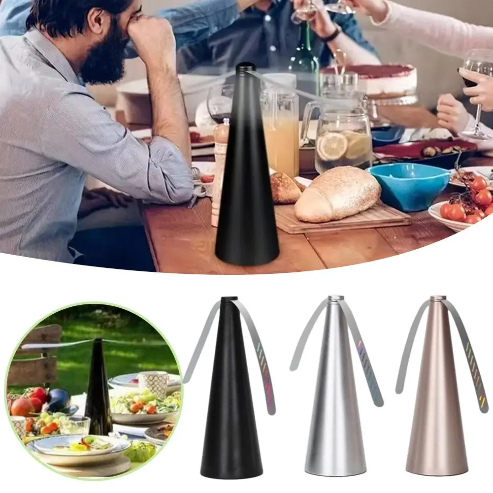 Automatic Pest Control Fan Portable Automatic Fly Catcher Chemical-free Keep Flies Away Battery Powered For Outdoor & Indoor