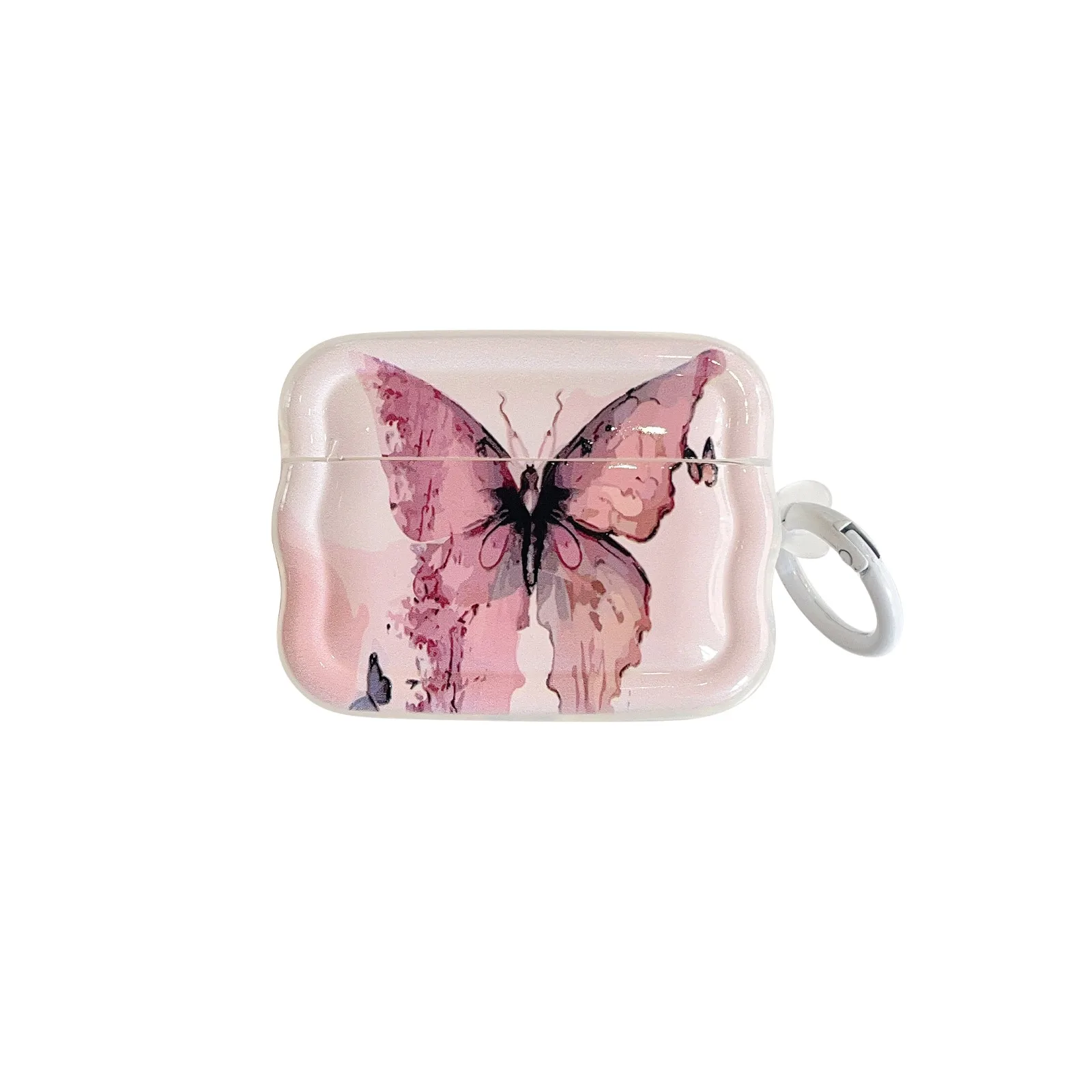 Case for Apple AirPods 3 Case 1 2 Pro 3rd Generation Butterfly with Ring Fundas Earpods Hard Cover for AirPods Pro 2 Case