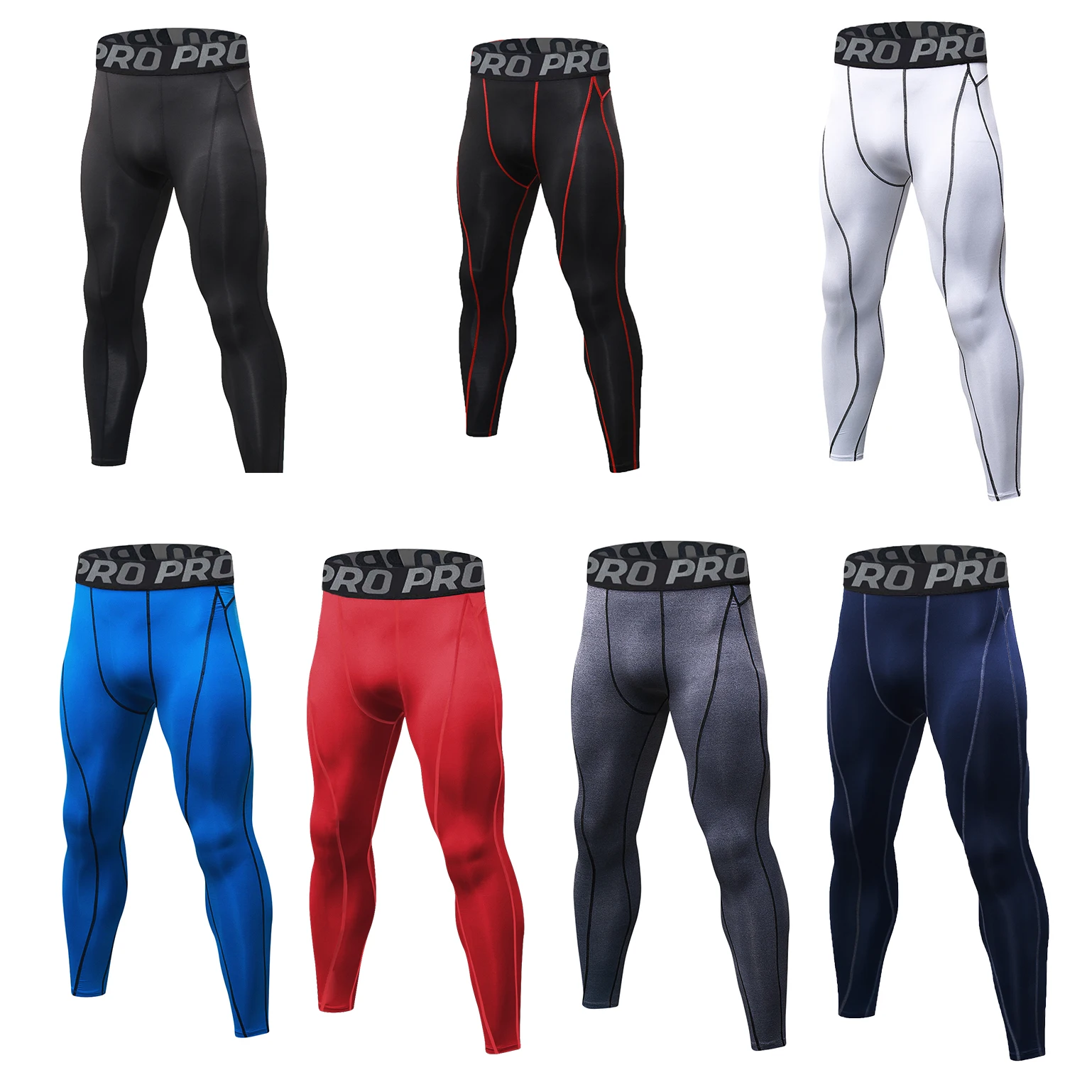 

Мужские спортивные брюки, спортивные леггинсы для тренировок, баскетбола, быстросохнущие тайтсы для фитнеса и бега, спортивная одежда для мужчин, размеры S-2XL