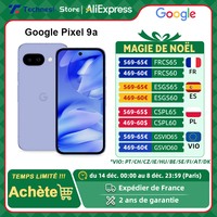 Global Version Google Pixel 9a 5G Smartphone Google Tensor G4 6.3-inch 120Hz Actua display 5100mAh Battery 48MP Rear Camera NFC