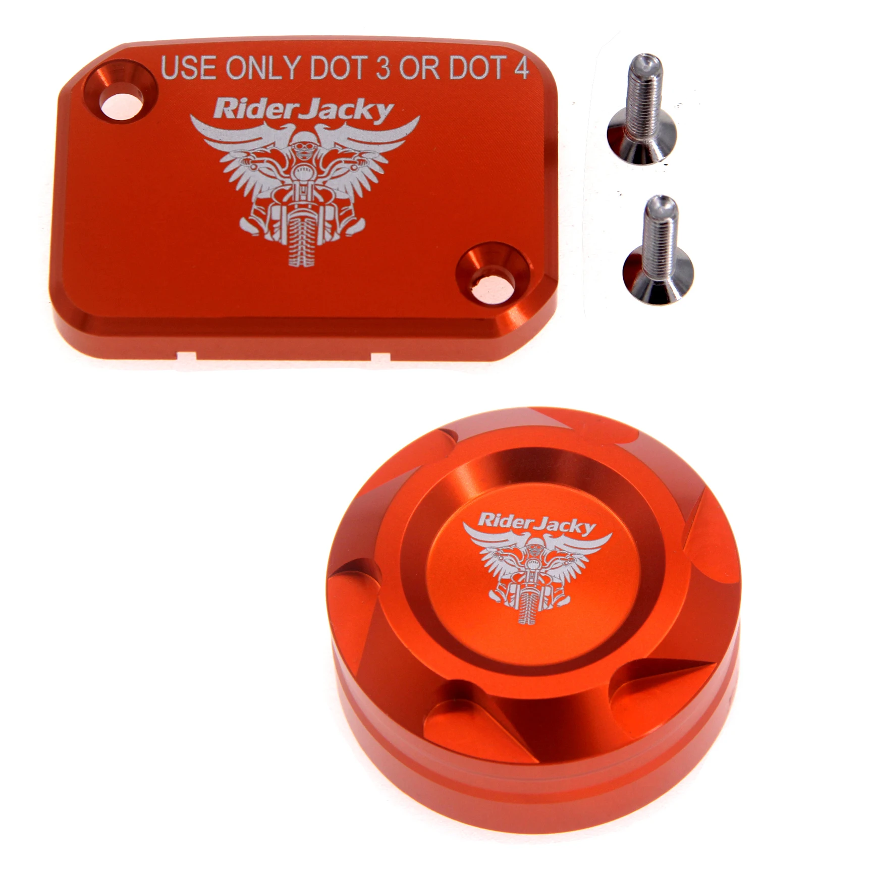 

Для KTM DUKE 125 200 250 390 с года 2013–2023 мотоцикла с ЧПУ, задняя и передняя крышка бачка тормозной жидкости, крышка цилиндра