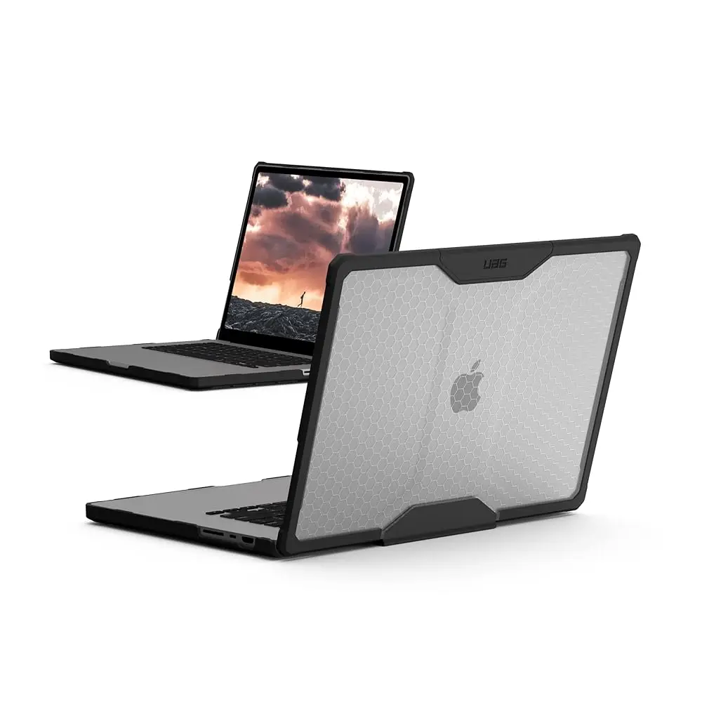 

Бесплатная доставка: Прочный, легкий чехол UAG для MacBook Pro 16 (модели M5 2026, M4 2024, M3 2023 Pro/Max) с поддержкой Touch ID, военный стандарт защиты