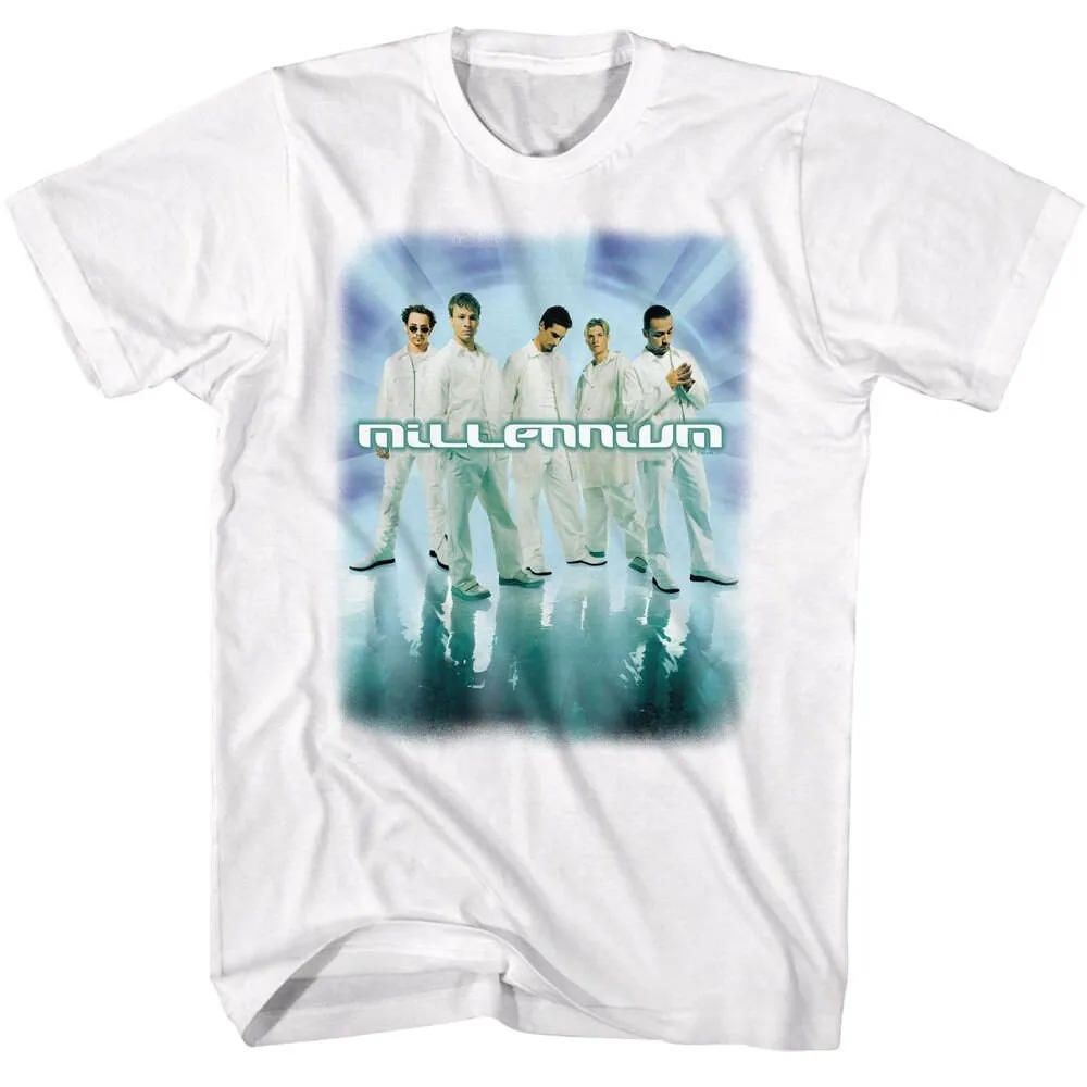 Backstreet Boys Millennium White Adult T Shirt