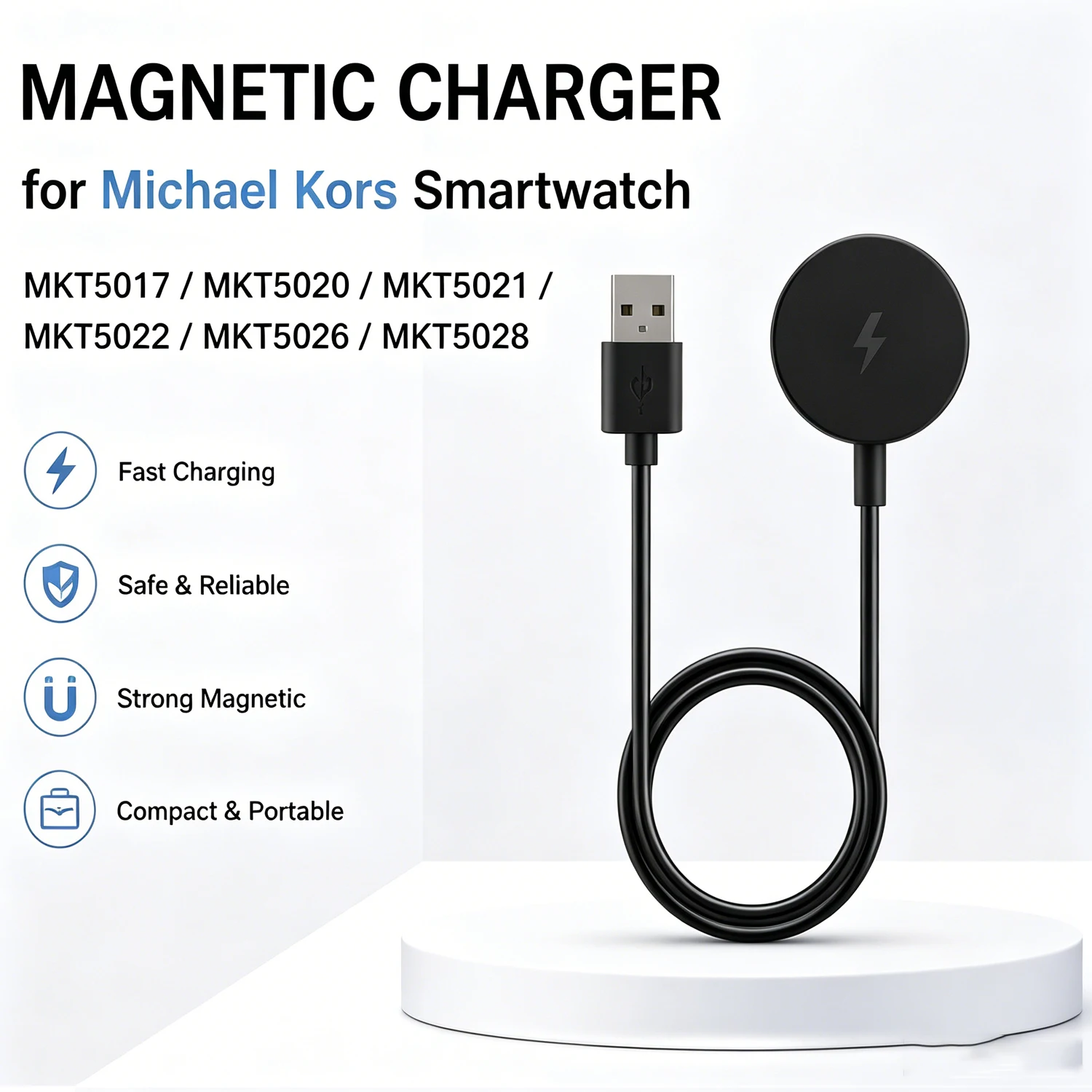 Smartwatch Watches Michael Kors - マイケル・コース MKT5017 MKT5020 MKT5021 MKT5022 MKT5026用ワイヤレスウォッチ充電器