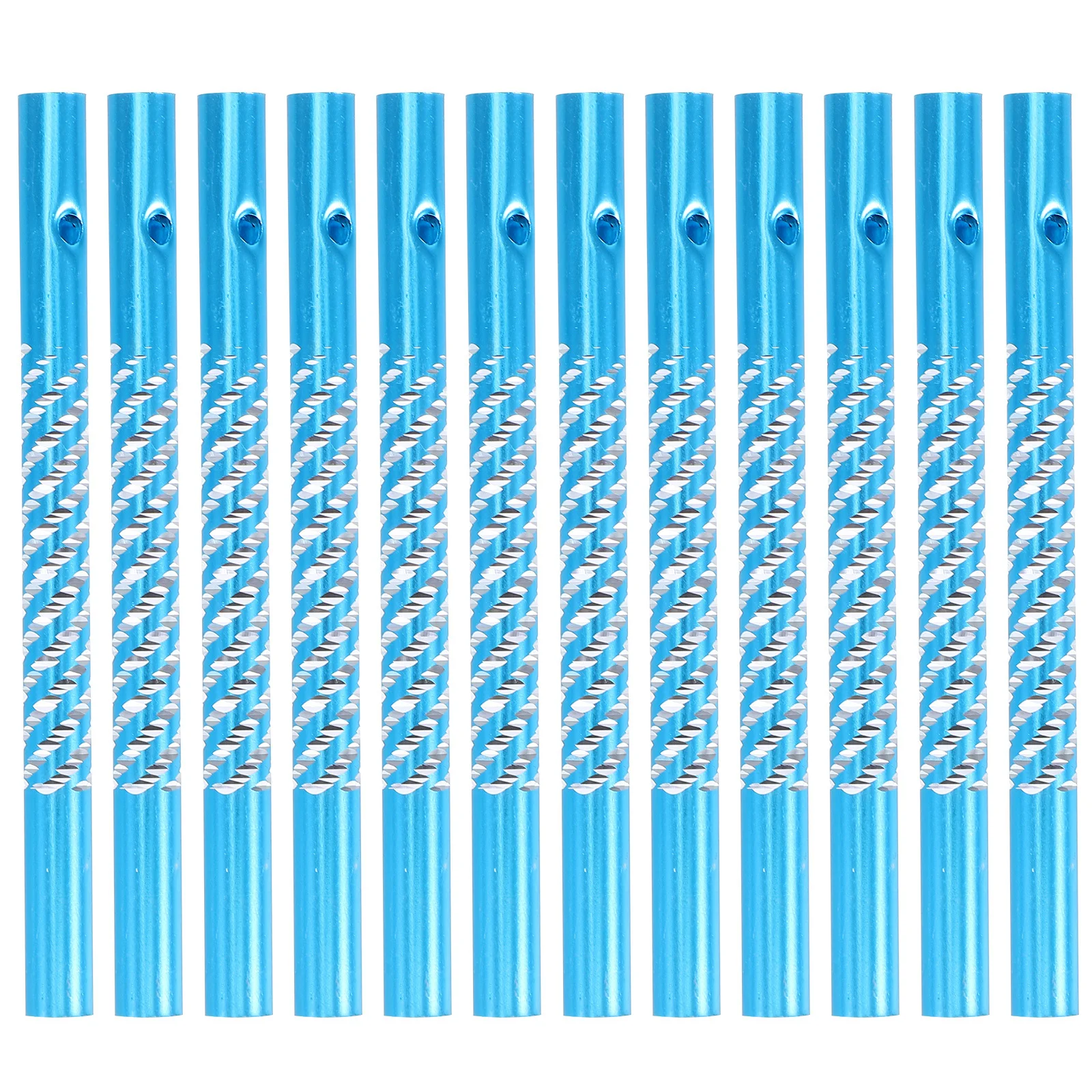 

50Pcs Aluminum Wind Chime Making Supplies DIY Craft Kit Sleek Finish Easy Assembly Versatile Use Outdoor Decor