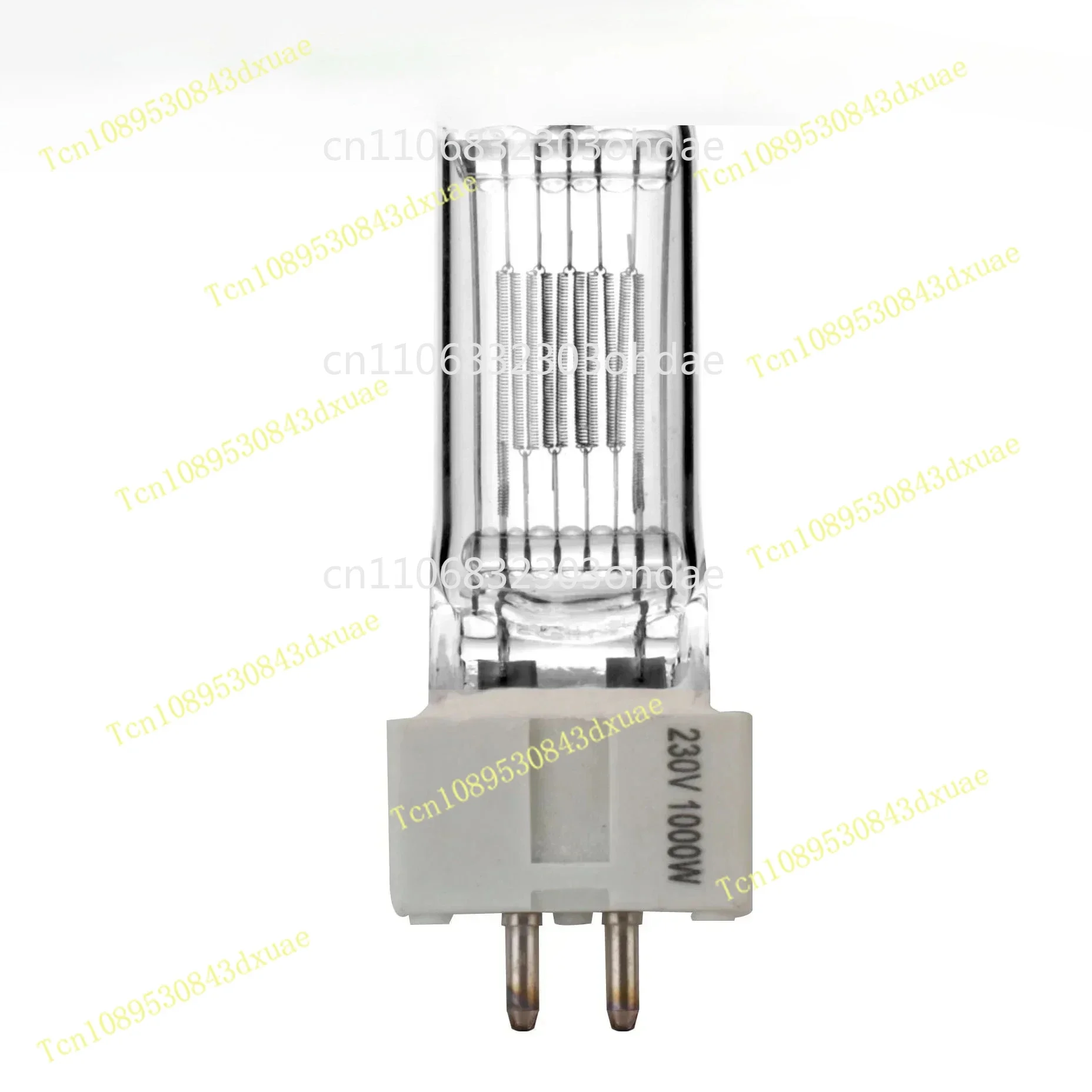 10 PCS  CP70 GX9.5 230v 1000w Halogen Lamp for Spotlight