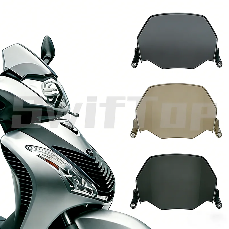 

Windscreen Fit For Honda SH125 2009 - 2012 SH150 2010-2012 Motorcycle SH150i SH125i 2011 Black / Gray/ White Windshield