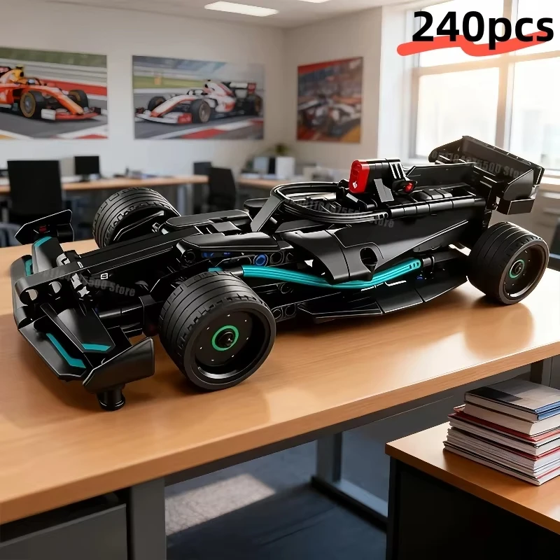 

Хит продаж 2026 года: конструктор-машинка с инерционным механизмом, модель для сборки, игрушка для мальчиков, подарок на Рождество и день рождения