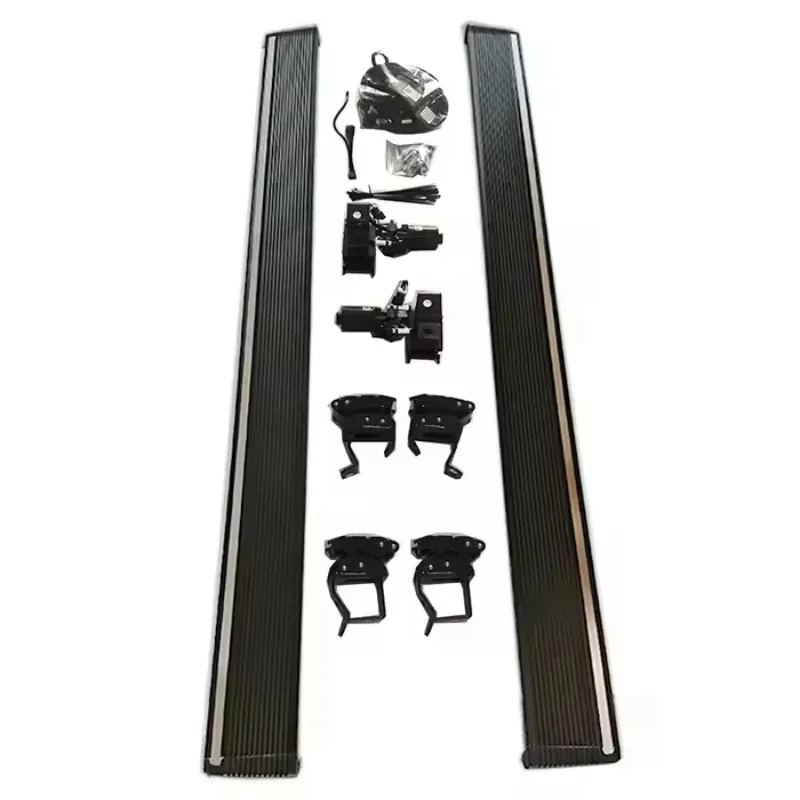 100% Waterproof Electric Side Step Power Running Boards For Ford Ranger Steel 3 Brackets On One Side Compatible Ram 1500 Hilux