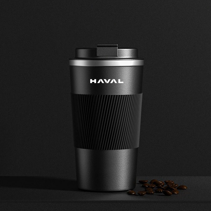 

510ml Stainless Steel Vacuum Flask Thermos Bottle Car Coffee Mugs For Haval H6 H1 H2 H3 H5 H7 H9 M6 F7X X DOG Jolion Great Wall