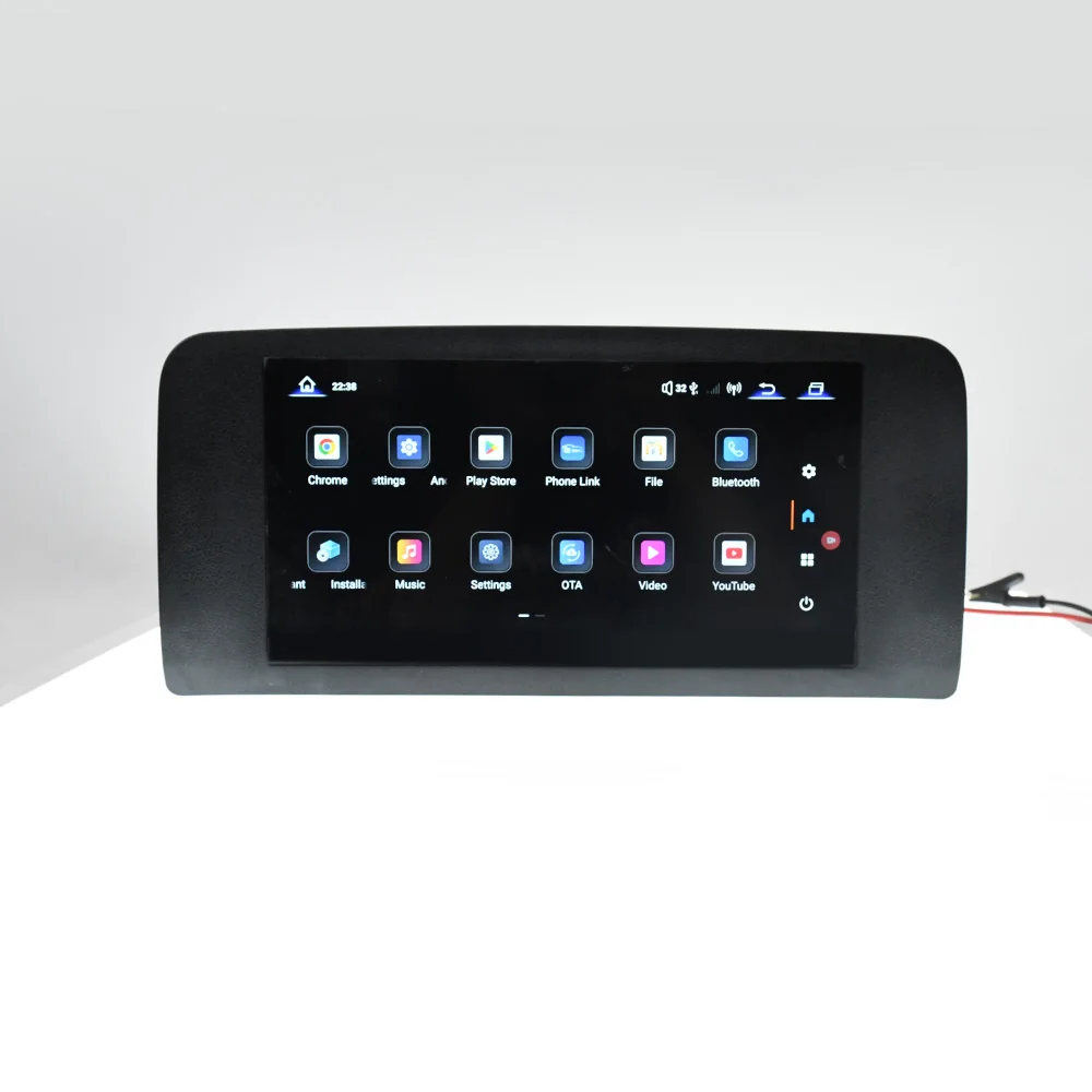 أندرويد 15.0 راديو تلقائي 11.6 "لسيارة شيفروليه سيلفرادو 2013-2019 مساعد الطيار شاشة الركاب سيارة مشغل وسائط متعددة نظام تحديد المواقع نافي Carplay